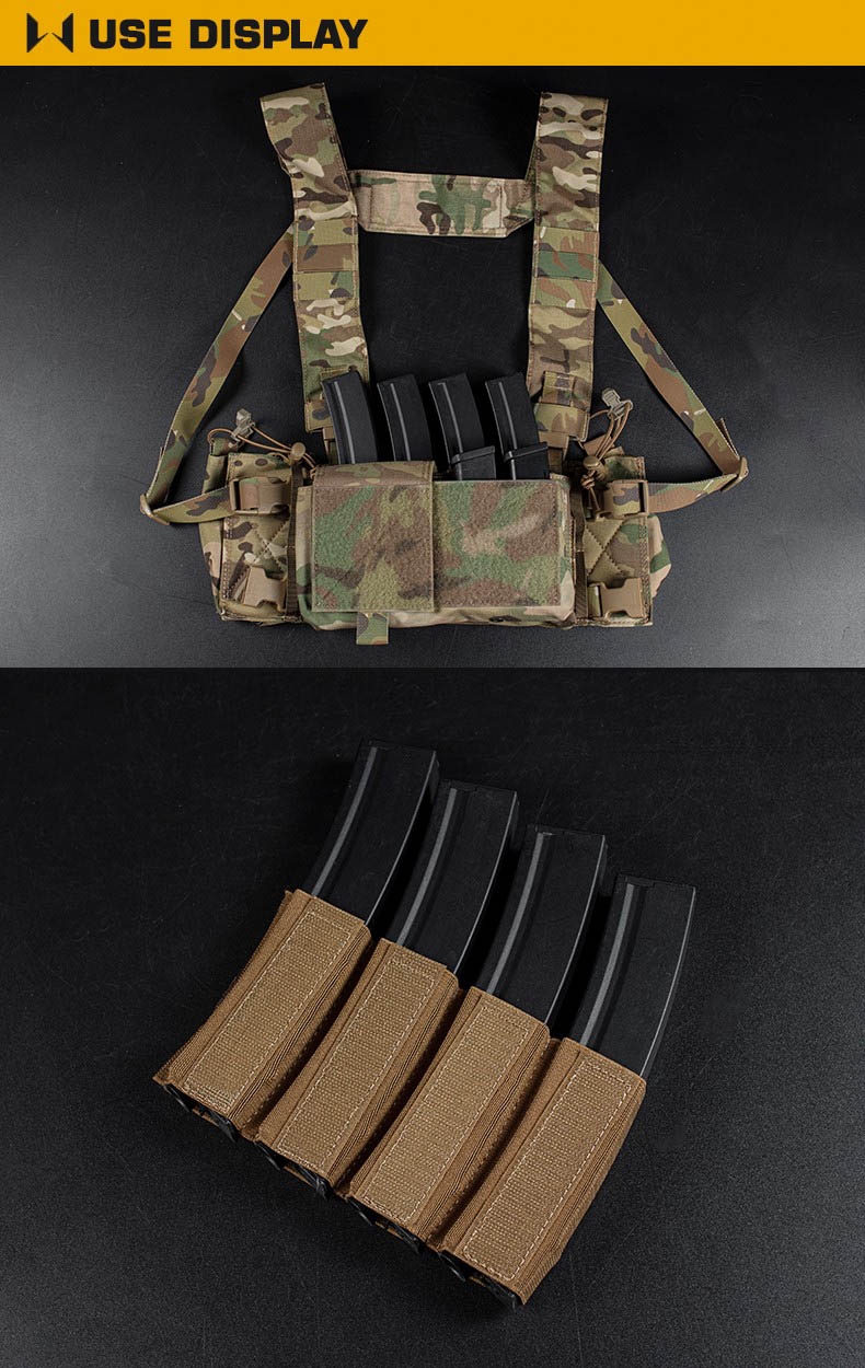 MK4 Chest Rig MP5 Magazine Insert Guangdong Wosport Outdoor Gear Co